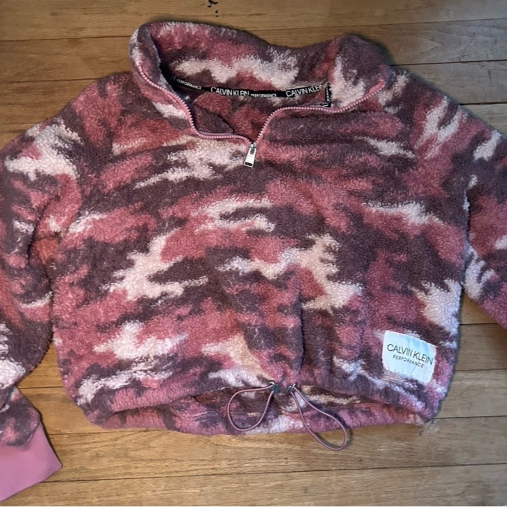 GREAT CONDITION Calvin Klein Performance Fleece Sweatshirt Size XL
